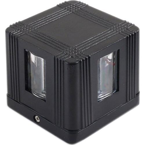 Modern waterproof LED 12W square 4 light source outdoor wall light outdoor indoor waterproof garden balcony aisle wall lamp