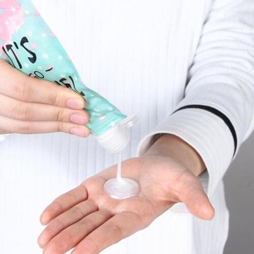 100ml Liquid Dispensing Bag Cartoon Shampoo Moisture Bottle Cream Cosmetic Liquid Storage Bag Travel Portable Makeup Organizers