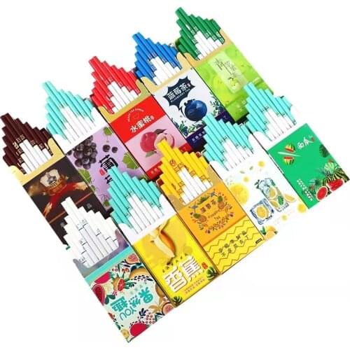Tea Smoke Fruit Mixed Flavor Men and Women Health Cigarettes Do Not Contain Nicotine No Tobacco