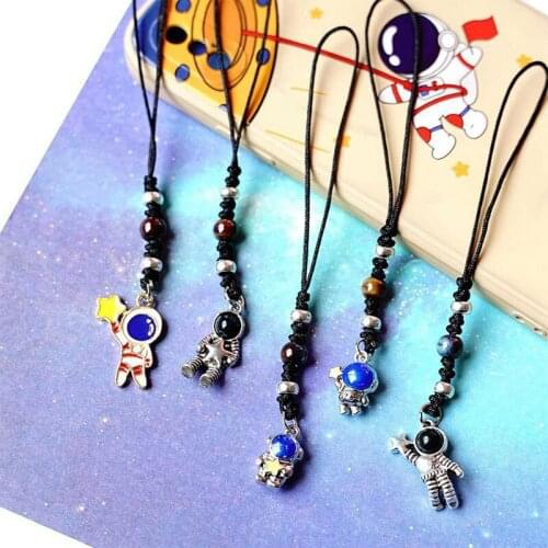 Astronaut Key Chains Space Travel Collection Keychain Planet Star Galaxy Keyring Women Men Car Bag Charm Key Ring Gift