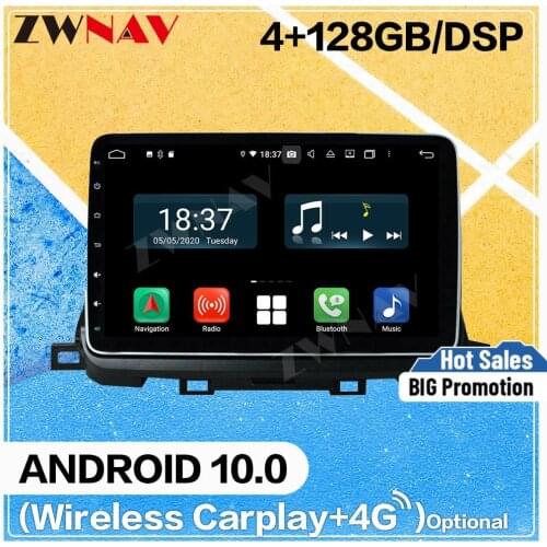 128GB Carplay Android 10 screen Multimedia DVD Player for Kia Sportage 2018 car GPS Navigation Auto Audio Radio Stereo Head unit