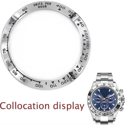 39.2mm ceramic bezel with inner diameter of 31.4mm bezel for replacement parts for 116500-116520 mens mechanical watches