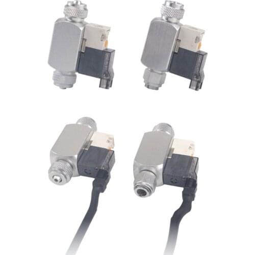 AC100-240V Single/Double Head Aquarium CO2 Solenoid Valves Regulator Low Temperature Fish Tank Electric Magnetic Valves EU/US