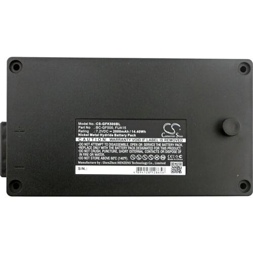 Cameron Sino 2000mAh Battery 100-001-885, BC-GF500, FUA15 ( Black or Orange ) for Gross Funk Crane Remote Control, GF500 Comp