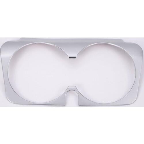 Car cup holder cover mat decorative sticker sequins For Mercedes Benz GLC C Class W205 C180 E Class W213 E200l E300 2016-2020