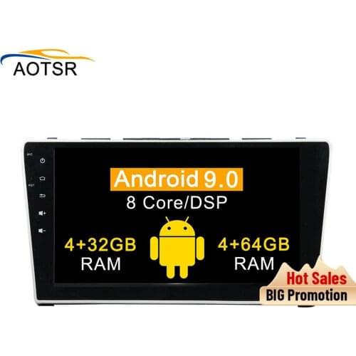 DSP 4+64 Android 9.0 car multimedia dvd player for HONDA CRV 2009+ GPS Navigation Car Auto Radio stereo Video BT Wifi Head Unit