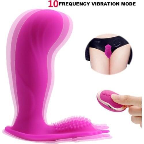 Invisible Wearable Vibrator Clit G-Spot Stimulator Orgasm With Remote Control Masturbation Dildo Adult Sex Toys for Women
