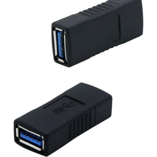 CARPRIE High Quality USB 3.0 Type A Female To Female Adapter Coupler Gender Changer Connector Hot 18Mar28