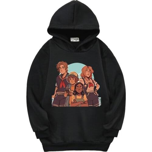 Stranger Things Cartoon Print Casual Sports Boys and Girls Hooded Sweater Costumes for Kids Kids Winter Clothes Spring & Autumn