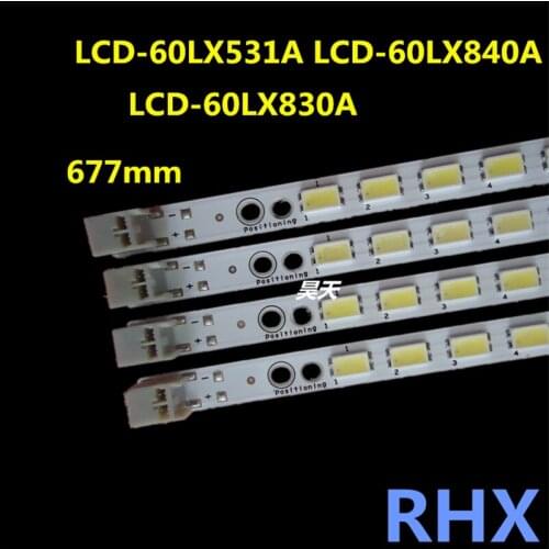 FOR Sharp LCD-60LX830A LCD-60LX531A backlight E329419 1piece=80LED 676MM