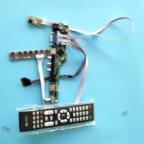 Kit for B156HB01 V0 1920x1080 40pin panel Audio Controller board VGA LED Screen remote USB TV AV LVDS Display HDMI LCD monitor