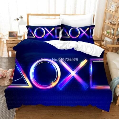 New Arrival Gamepad Bedding Set For Kids Boys Children Bedclothes Cartoon Game Console Duvet Cover Set Comforter Bed Linens