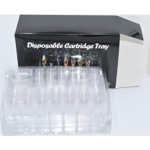 Power Dragon Disposable Tattoo Cartridges Tray Plastic Cartridge Tattoo Needles Holder Stand Professional Tattooing Equipment