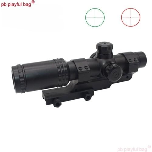 PB Playful Bag Outdoor sports gel ball gun 98K red green adjustable 8 times mirror AWM Childrens toy parts CS equipment SG15