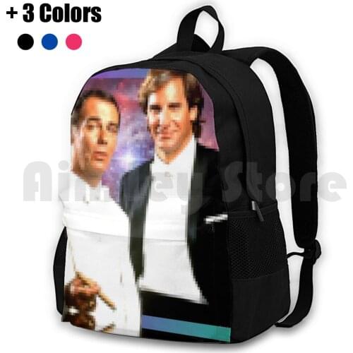 Quantum Leap Outdoor Hiking Backpack Riding Climbing Sports Bag Quantum Leap Bakula 1990 Pixel Pixel Art Fan Art Fanart Cigar