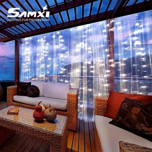 LED Fairy Light 3x1/3x2/3x3 Curtain Lights Wedding Decoration Garland Holiday String Lighting Room Decoration Accessories