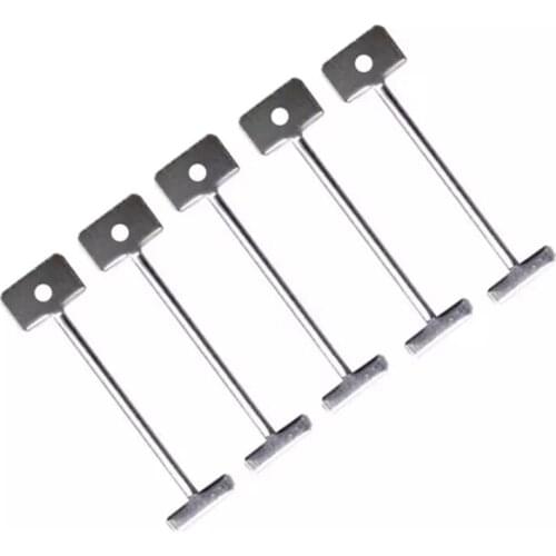 100Pcs Tile Leveling System for Tile Laying Reusable Steel Needles Flooring Replaceable Pin Tiling Construction Tools