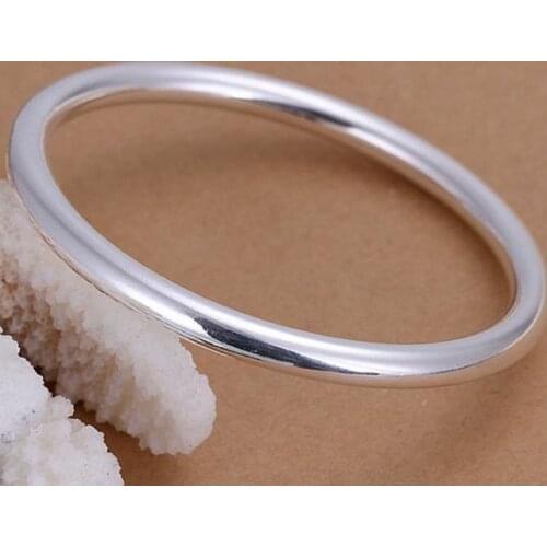 Thick Bangle Bracelet 70mm Round Cuff Bracelet For Women Girls Bangle Gift Jewelry
