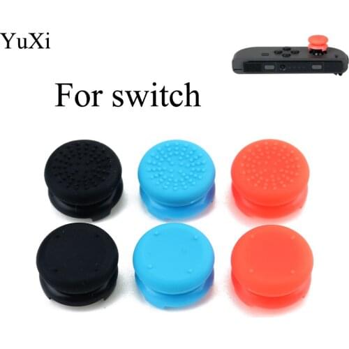 YuXi 2pcs Extra High Thumb Stick Grip Cap Joystick Case Cover for Nintend Switch NS Lite Joy-Con Gamepad Controller Thumbstick