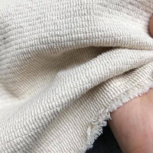 Brand thickness Jacquard beige cotton fabric,coat dress material,Sewing accessories,Patchwork cloth