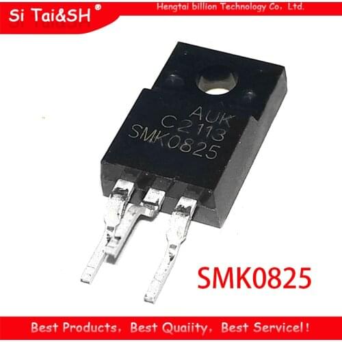 5pcs SMK0825 TO-220F SMK0825F TO-220 TO220F 250V 8A