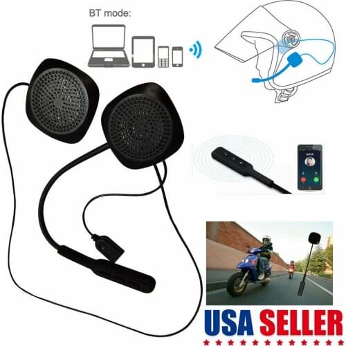 Wireless Bluetooth 4.2 Headset Motorcycle Handsfree Stereo Helmet Earphone Wireless Speaker Stereo Music Player Headphone