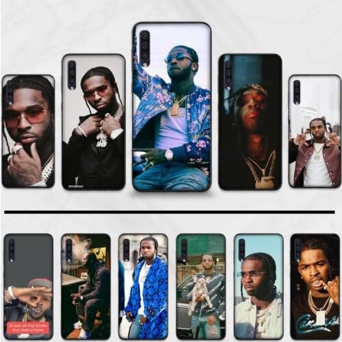 Rapper Pop Smoke Custom Photo Soft Phone Case For Samsung A20 A30 30s A40 A7 2018 J2 J7 prime J4 Plus S5 Note 9 10 Plus