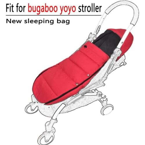 Stroller Footmuff Newborns Winter Thick Warm Zipper Sleep Sack Stroller Sleeping Bag for Yoyo Bugaboo Yoya Stroller Accessories