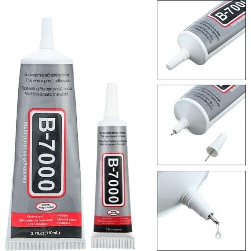 1Pcs 15/25/50/110ml B-7000 Glue Adhesive Epoxy Resin Repair Cell Phone Touch Screen Liquid Glue Jewelry Craft Adhesive Glue