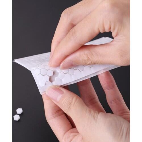 Adhesive Foam Dots 10mm/6.4mm Width Double-Sided To Craft Projects Hexagon for Diy Scrapbooking Card Making On Cardstock