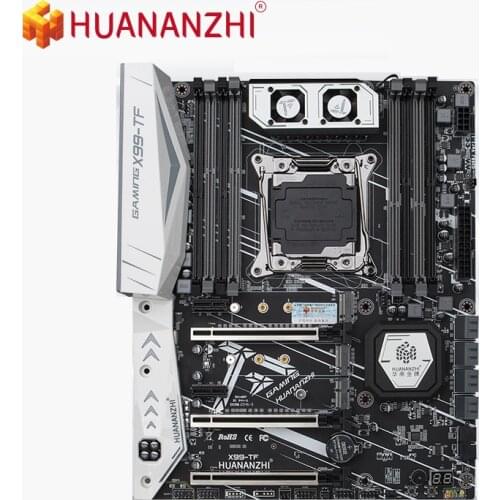 HUANANZHI X99-TF Motherboard Support Intel XEON E5 LGA2011-3 All Series both DDR3 DDR4 RECC NON-ECC memory NVME USB3.0 ATX
