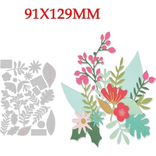 Various Flowers Metal Cutting Dies for Scrapbooking Handmade Tools Greeting Card Craft Album Paper DIY Gift Card New 2021
