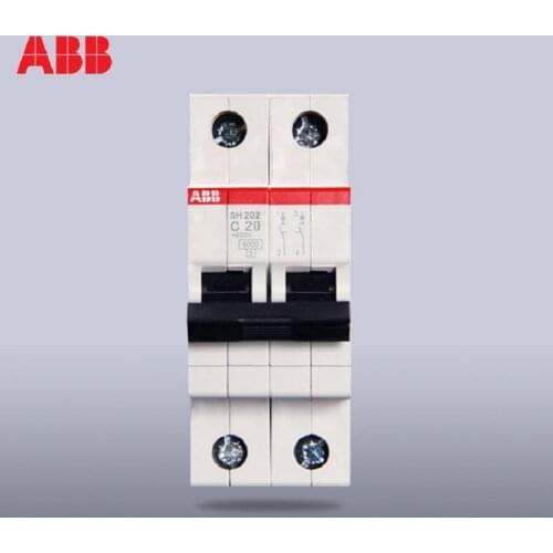 ABB Miniature Circuit Breaker SH201NA S202 1P+N 2P TYPE C 1A 2A 3A 4A 6A 10A 16A 20A 25A 32A 40A 50A 63A