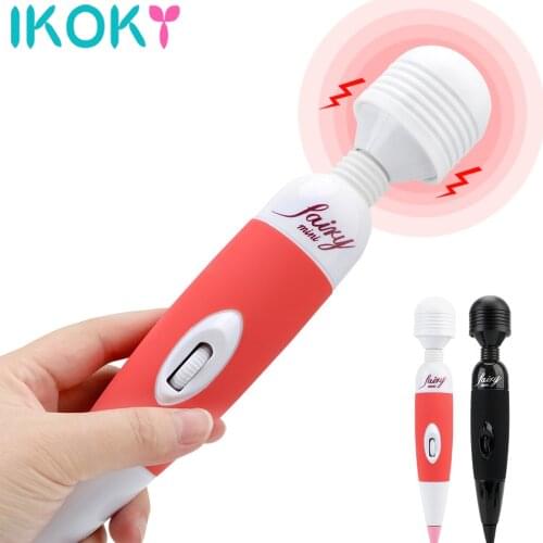 Body Massage Powerful AV Vibrator Sex Products Clit Stimulation Adult Sex Toys for Women Multi-Speed Magic Wand Massager