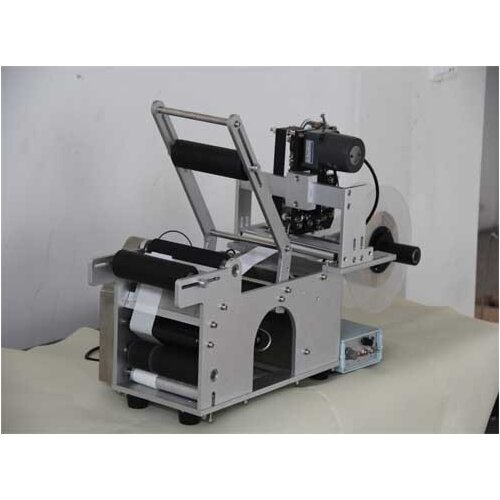 Bottle Semi-automatic round Labeling machine add Coding machine printing date of production labeling stickers Packaging machine