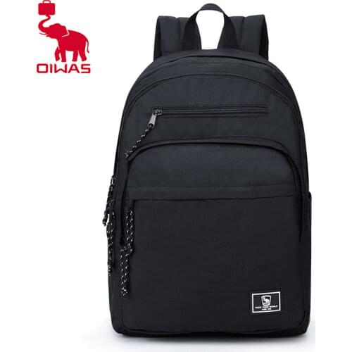 Oiwas 15 inch Large Backpack Casual Rucksacks College Student School Bag Multi-pocket Bags For Women Men Traveling Sport Outdoor