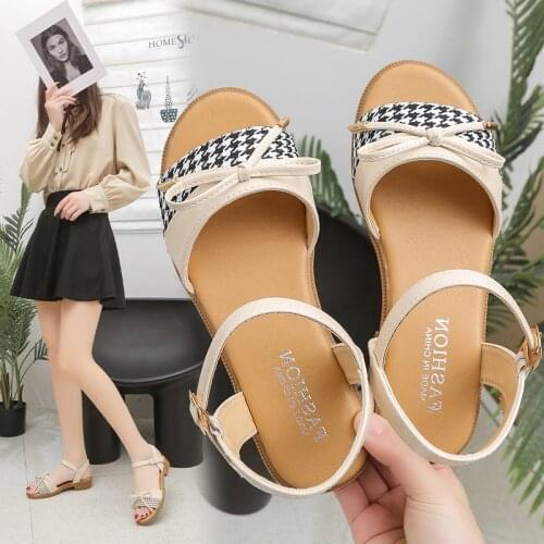 Womens Hook&Look Sandals Women Summer Fashion Casual Shoes Woman Gladiator Roman Female Platform Ladies 2020