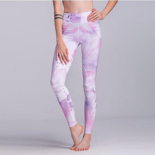 New Harajuku Women Sporting Leggings 3D Gothic Ink Graffiti Printed Workout Leggins Fitness Gymnastics Skinny Punk Rock Pants