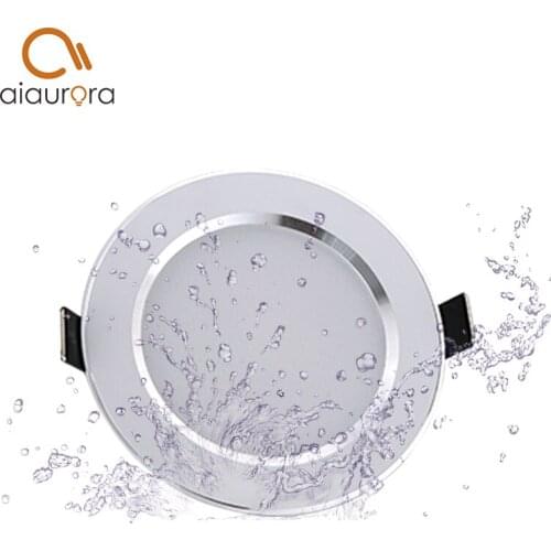 1pcs Dimmable Led Downlights 5W 7W 9W 12W 110V 220V Waterproof LED Ceiling Downlight Lamps Led Ceiling Lamp Home Indoor Lighting