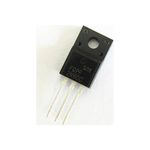 10PCS FQPF2N60C 2N60C TO-220F 2N60 TO220