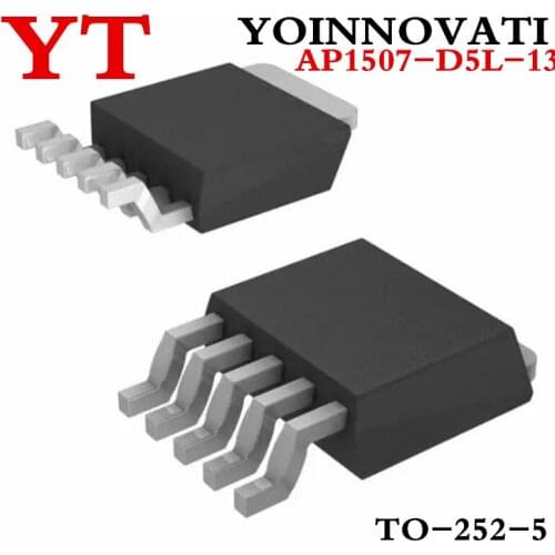 10pcs/lot AP1507-D5L-13 AP1507-D5L AP1507 1507 REG BUCK ADJ 3A TO252-5L IC Best quality