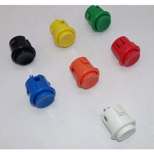12pcs Arcade OBSF-30 buttons Push Button OEM 30mm mm push button copy sanwa push button DIY Arcade fighting game kit