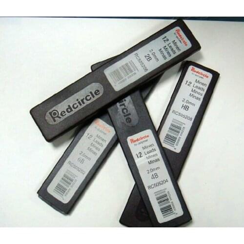 2.0mm Graphite Lead Black HB/ 2B/4B/6B Mechanical Pencil lead Refill Lead