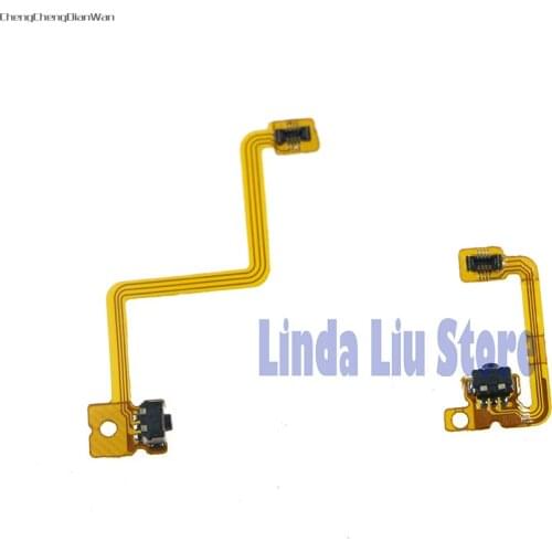 60pcs=30pairs L R LR L&R right left button flex flat for 3DS RL power switch ribbon cable for game console