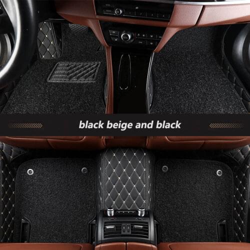 Kalaisike Custom car floor mats for Lincoln all models Navigator MKC MKS MKT MKX MKZ car styling auto accessories