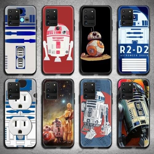 BB8 BB 8 R2D2 Robot Phone Cases For Samsung Galaxy S21 Plus Ultra S20 FE M11 S8 S9 plus S10 5G lite 2020