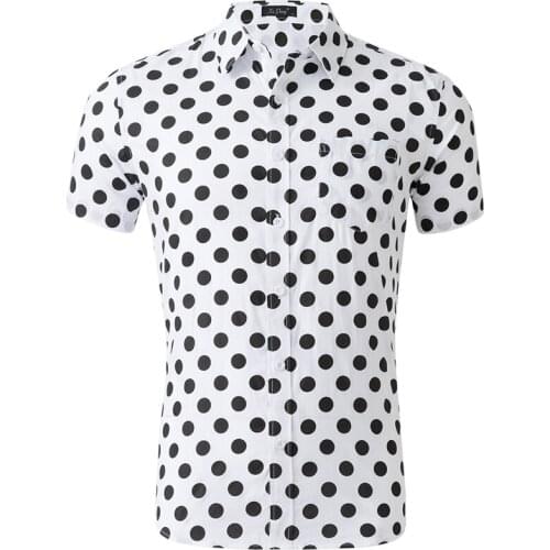 Hawaiian shirt men fashion printing summer Mens Short sleeve shirt quality Brand Beach shirts cotton