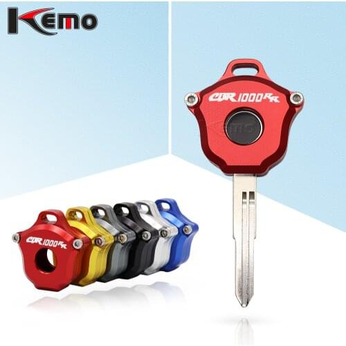 Motorcycle Key Cover Creative For HONDA CBR1000RR CBR 1000RR Aluminum Keys Case Decoration Shell Embryo Key Cover shell protecti