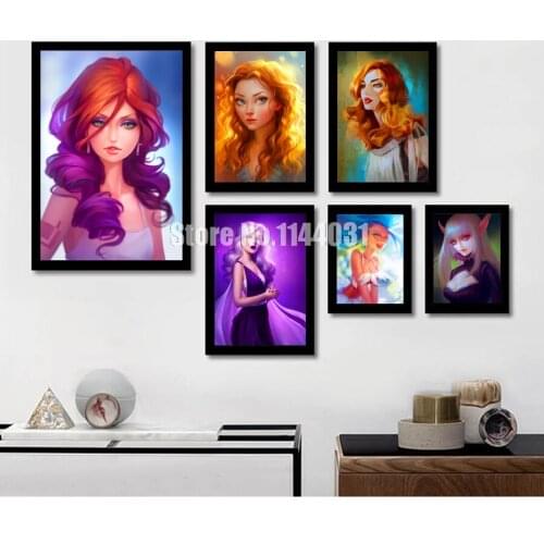 Cartoon Girl Picture Full Diamond Painting Cross Stitch Kits Handicraft Rhinestone Diamond Embroidery Mosaic Decorative Painting