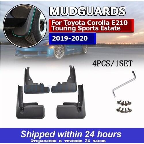 Set For Toyota Corolla E210 Touring Sports Estate 2019 2020 Front Rear Car Mud Flaps Splash Guards Mudguards Accessories